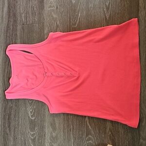Womens Aerie Sz Xlg Ribbed Neon Tank Top.
